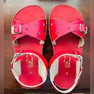 Sun-San Sea Wees Sweetheart Sandal - RED
